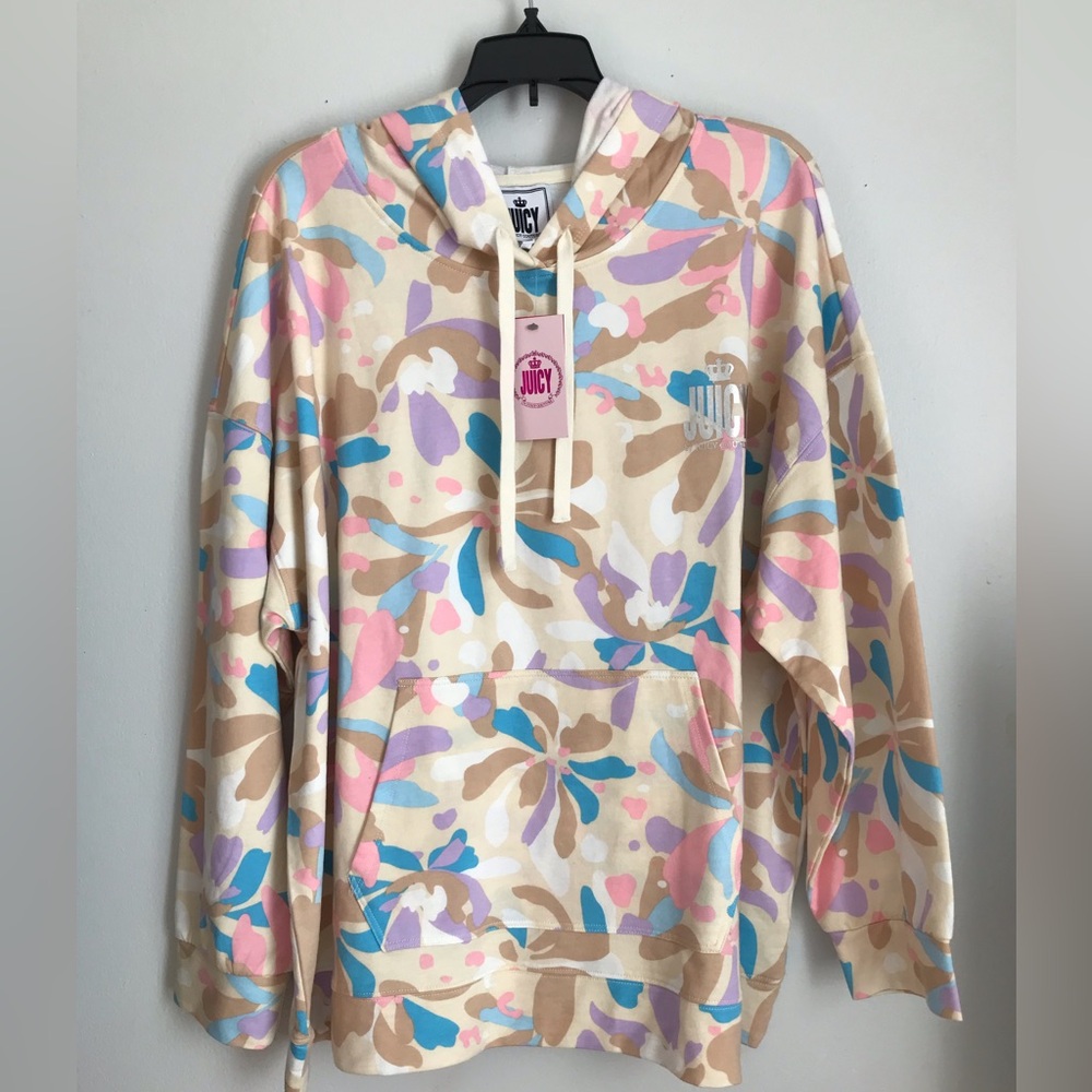 Juicy couture abstract hoodie